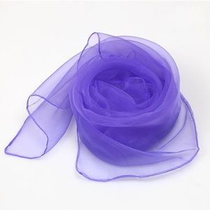Purple Pinup Nylon chiffon head scarf rockabilly